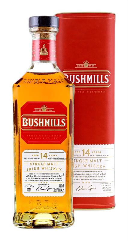 Bushmills Malt 14YO Malaga Finish 40% 0,7l