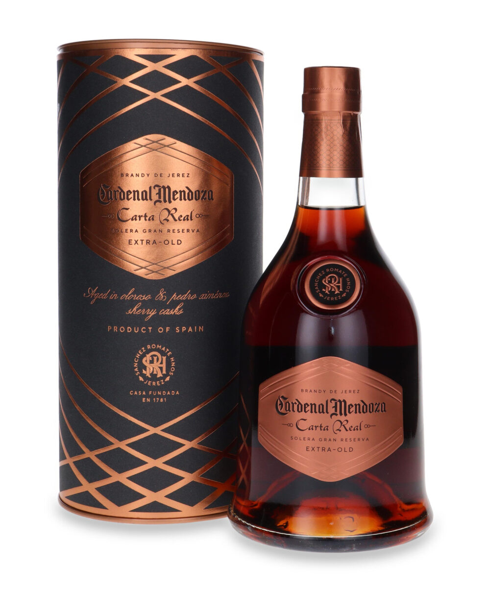 Brandy Cardenal Mendoza Carta Real 40% 0,7l