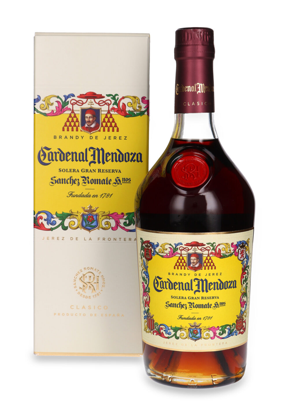 Brandy Cardenal Mendoza 40% 0,7l