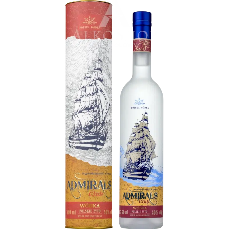 Admirals Club Ziemniak 1.75l 40% + tuba