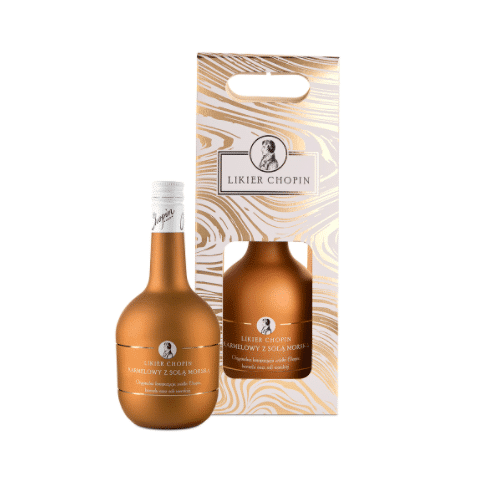 Likier Chopin Karmelowy z Solą Morską 18% 0,5l kart